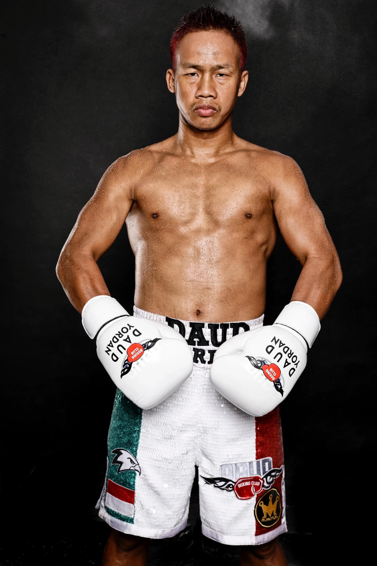 Daud Yordan in official Back to Champion 2026 fighter portrait
